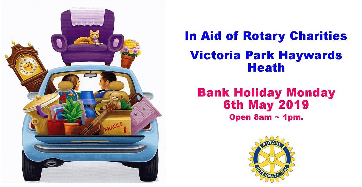 Car Boot Sale Cuckfield Lindfield & Haywards Heath Rotary